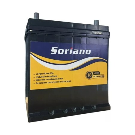 BATERIA SORIANO 80AMP JAPONESA DERECHA BATERIA SORIANO 80AMP JAPONESA DERECHA