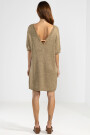 LARA KNIT DRESS Dorado