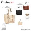 Bolso Las Oreiro Shopper Negro
