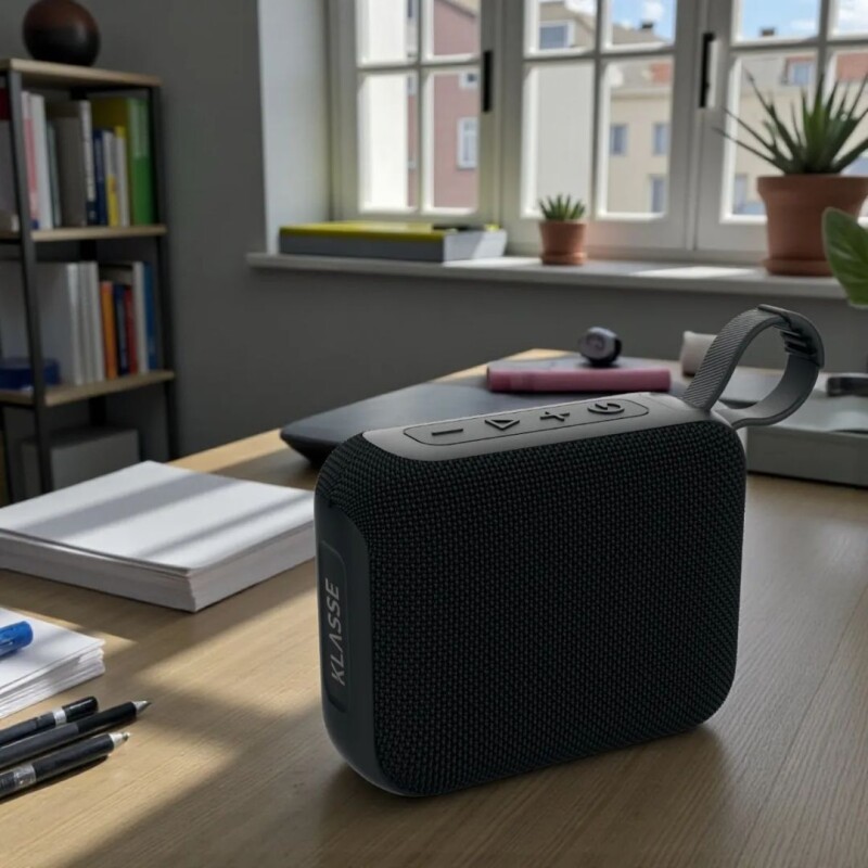 Parlante Bluetooth Klasse Inalámbrico | Color negro Parlante Bluetooth Klasse Inalámbrico | Color negro