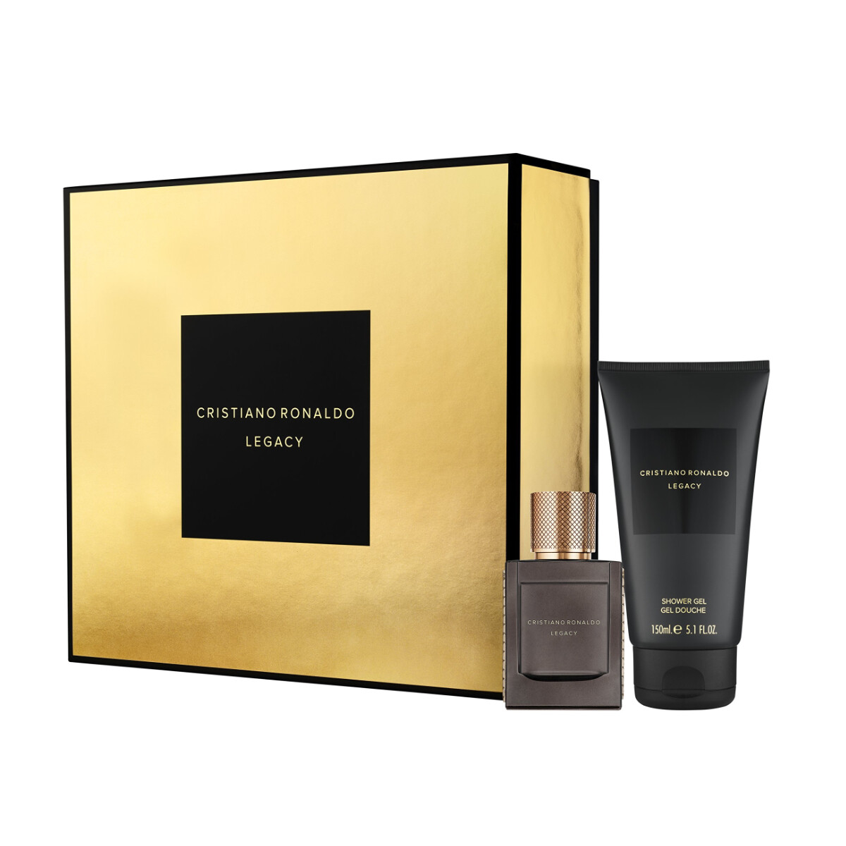 Cristiano Ronaldo Estuche de Regalo Legacy - Eau de Toilette 30ml + Shower Gel 150ml - Masculino 