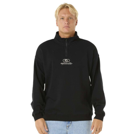 Canguro Rip Curl Pill Icon 1/4 Zip Crew Negro
