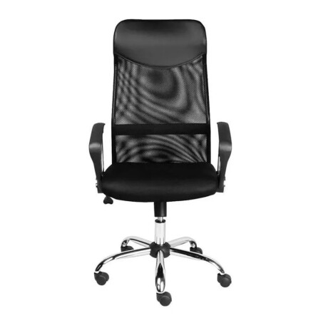 Silla Ejecutiva Escritorio Apoya Brazo Ruedas Alta Gama Negro