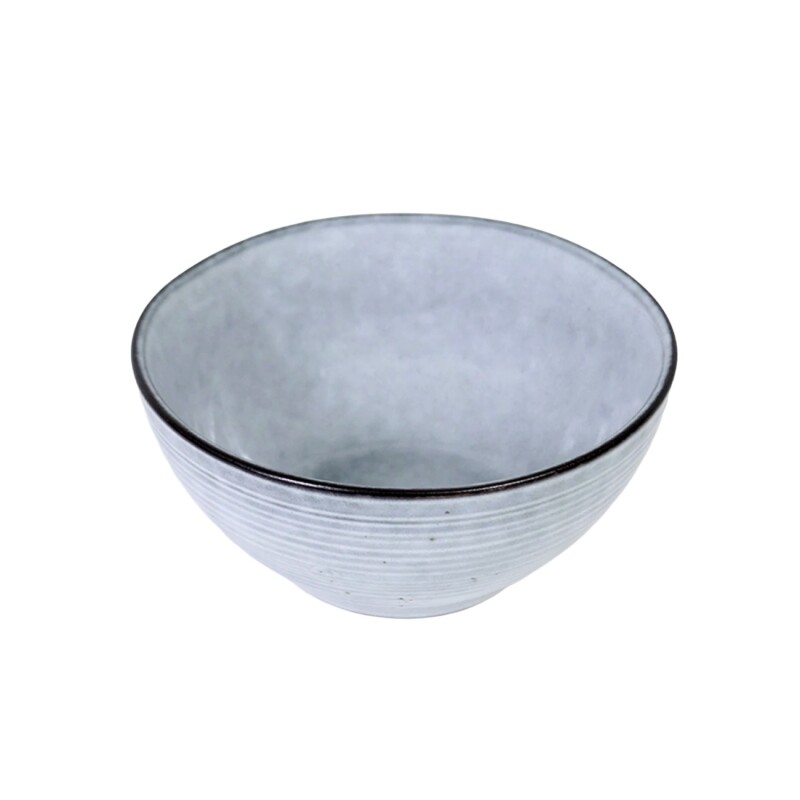 BOWL CERAMICA GRIS 15X7CM Unica