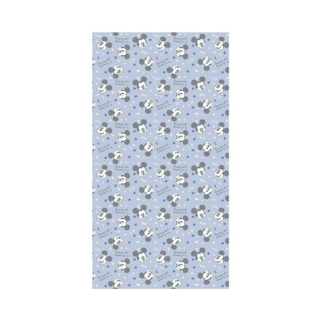 Acolchado Cuna 130 Hilos 100% Algodón Mickey