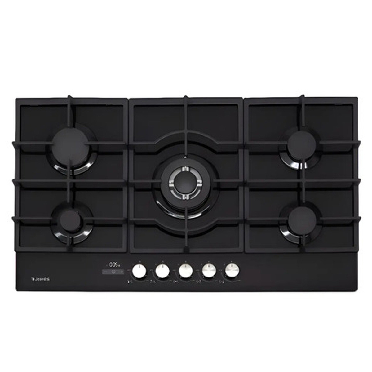 ANAFE DE EMPOTRAR JAMES 5 HORNALLAS SUPERGÁS AG VNT G2 NEGRO 