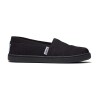 Youth Alpargata Canvas - Niños Black