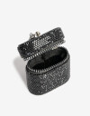 Llavero Strass Llavero Y Charm Mini Bag De Strass - Plateado Hematite