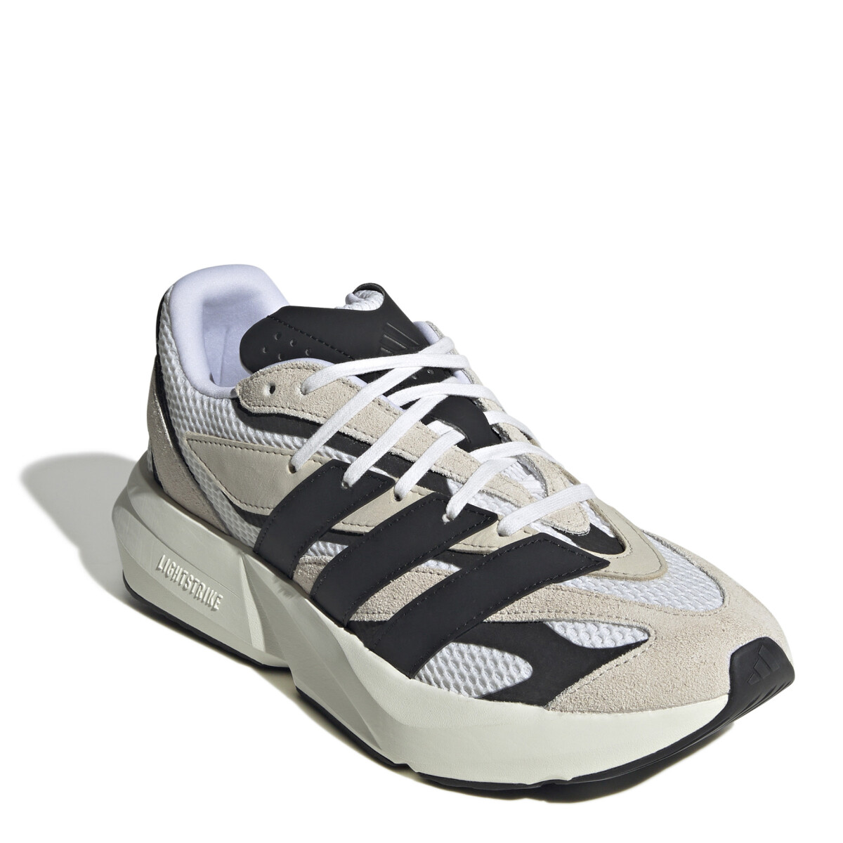 Championes de Hombre Adidas Light Blaze Adidas - Blanco - Gris - Negro 