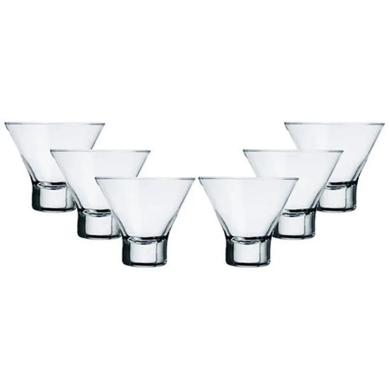 Set 6 Vasos de Vidrio para Cóctel Ilhabela 180 ml ILHABELA VASO COCKTAIL 180 ML X6