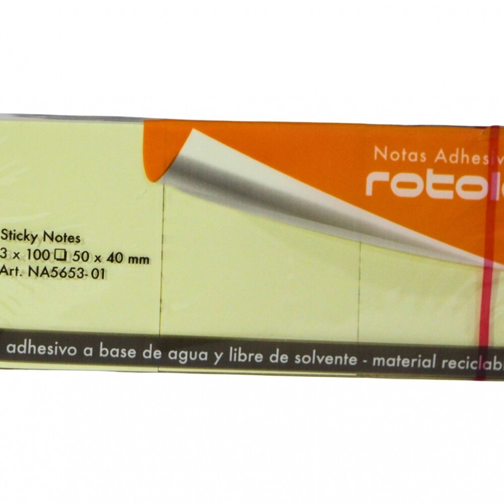 BLOCK ADHESIVO TAMAÑO 30 X 40 X 3 UNIDADES BLOCK ADHESIVO TAMAÑO 30 X 40 X 3 UNIDADES