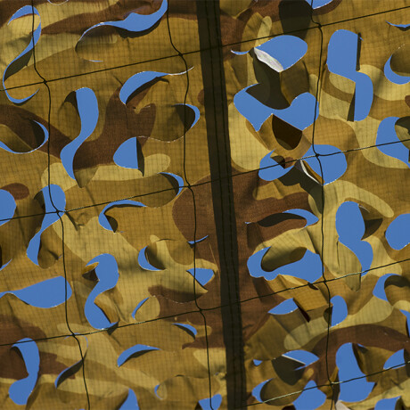 Red Sombra Decoración Pérgola 3x2 Metros Marrón camuflada