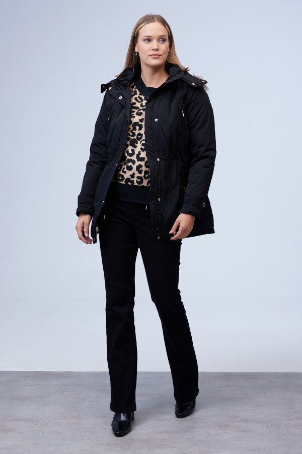 Gabardina Impermeable NEGRO