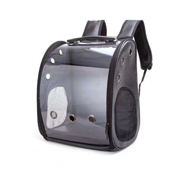 Mochila Transportadora Bolso Cuerina Premium Mascota Capsula Mochila Transportadora Bolso Cuerina Premium Mascota Capsula