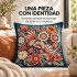 Fundas de Almohadón ZAL 50 x 50 cm Pack x2 Turquesa