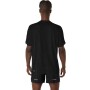 Polo Running Metarun Ss Top Hombre Performance Black