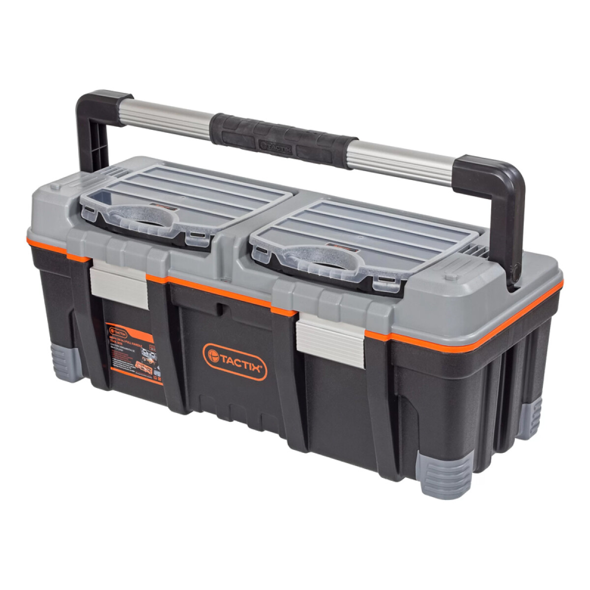 Caja herramientas 26" acero inox. y plástico - TT0296 