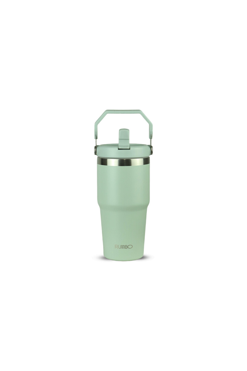 VASO TÉRMICO RUMBO 600ML VERDE VASO TÉRMICO RUMBO 600ML VERDE