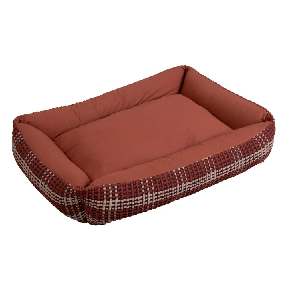 CAMA MASCOTAS ALGODON MARRON ANK-01