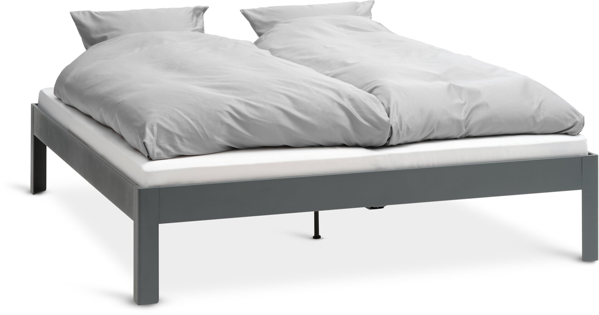 Estructura cama 180x200 KILDEN gris osc 
