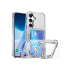 Protector para Samsung Galaxy S25 transparente con tarjetero Protector Para Samsung Galaxy S25 Transparente Con Tarjetero