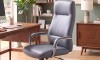 Silla de oficina Cromada 4 Posiciones 90.5cm Azul