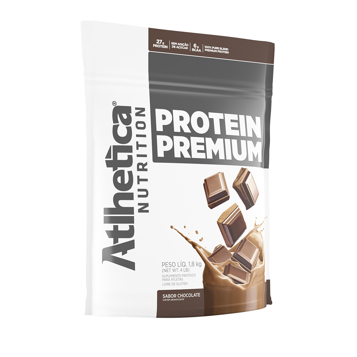 Suplemento Atlhetica Protein Premium 1800G - CHOCOLATE 