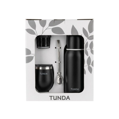 Set Matero Térmico Tunda Negro Negro