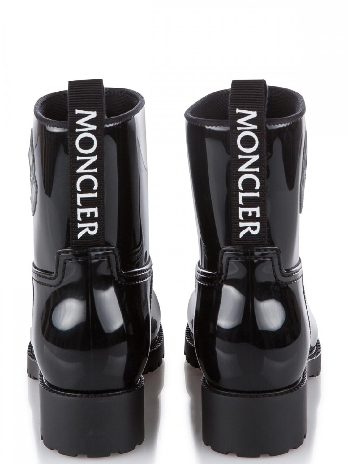 Moncler -Botas de lluvia antideslizantes, Ginette Negro