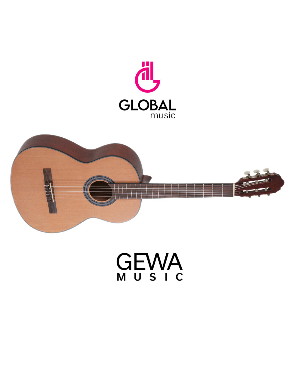 GEWA Guitarra Clásica color Cedro 4/4 