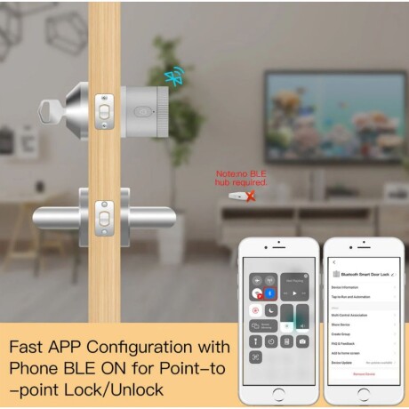Cerradura Moes BG-R2-US Bt Tuya con Huella y Tecla 001