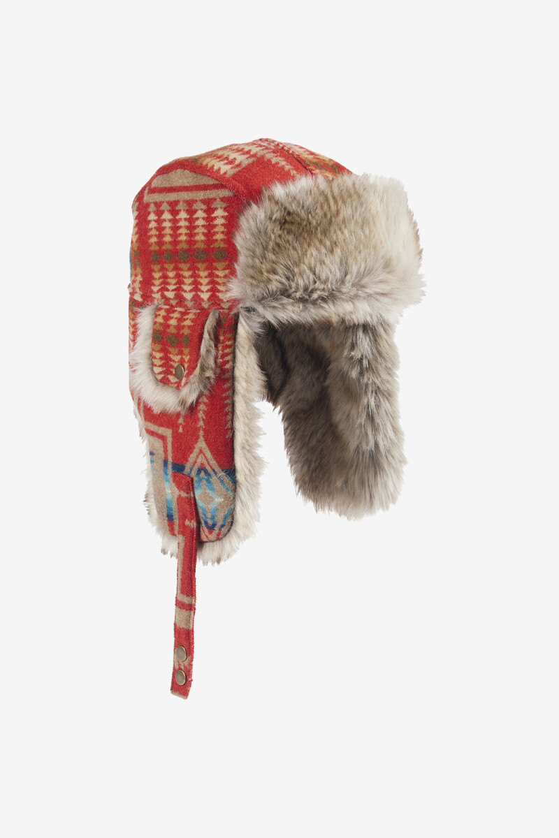 GORRO TRAPPER Rojo