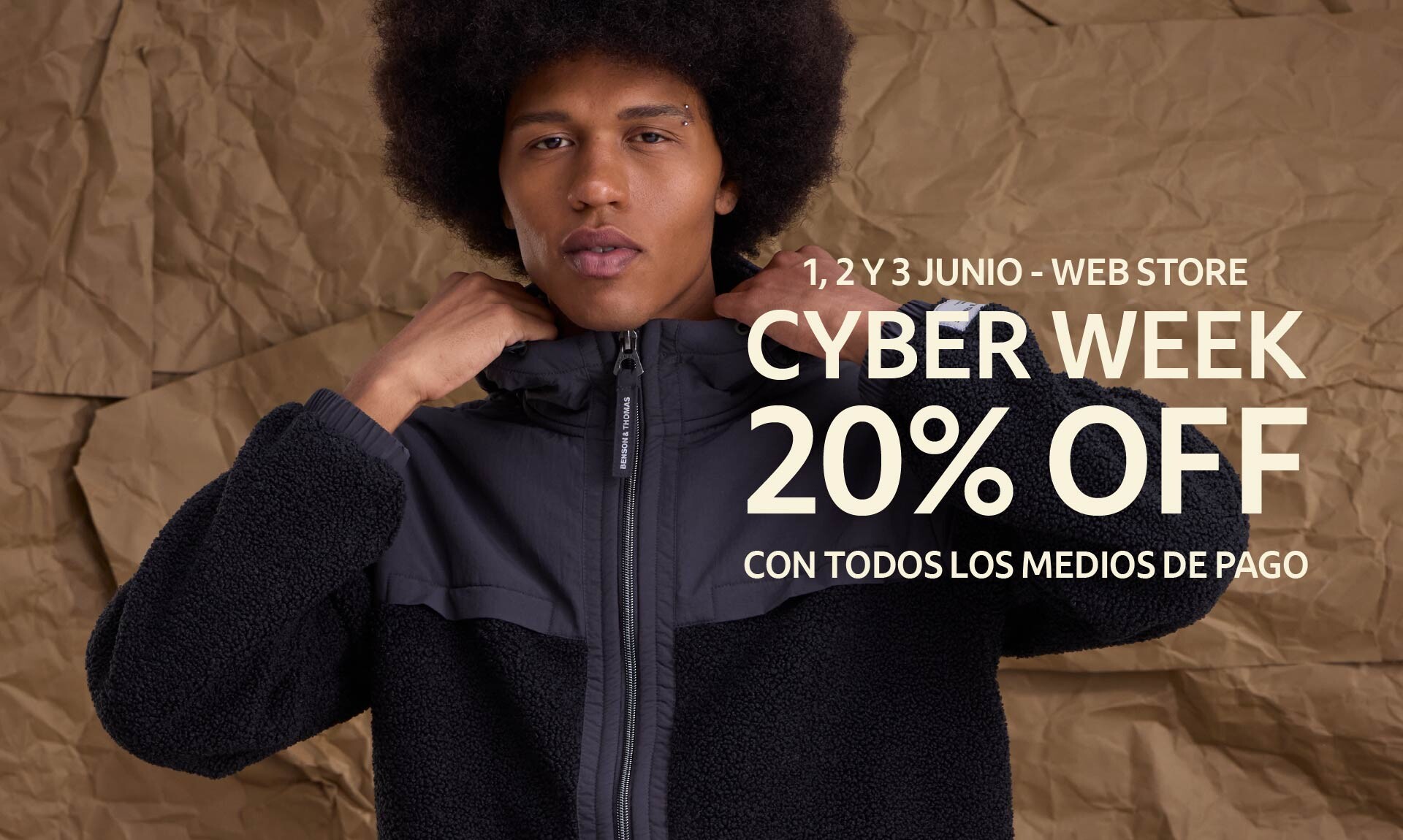 invierno, ropa hombre, nueva temporada, 20% off, descuento, cyberweek