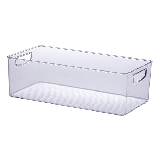 CAJA ORGANIZADOR MULTIUSO PARAMOUNT CRISTAL 40 CM RENOVATE TRANSPARENTE