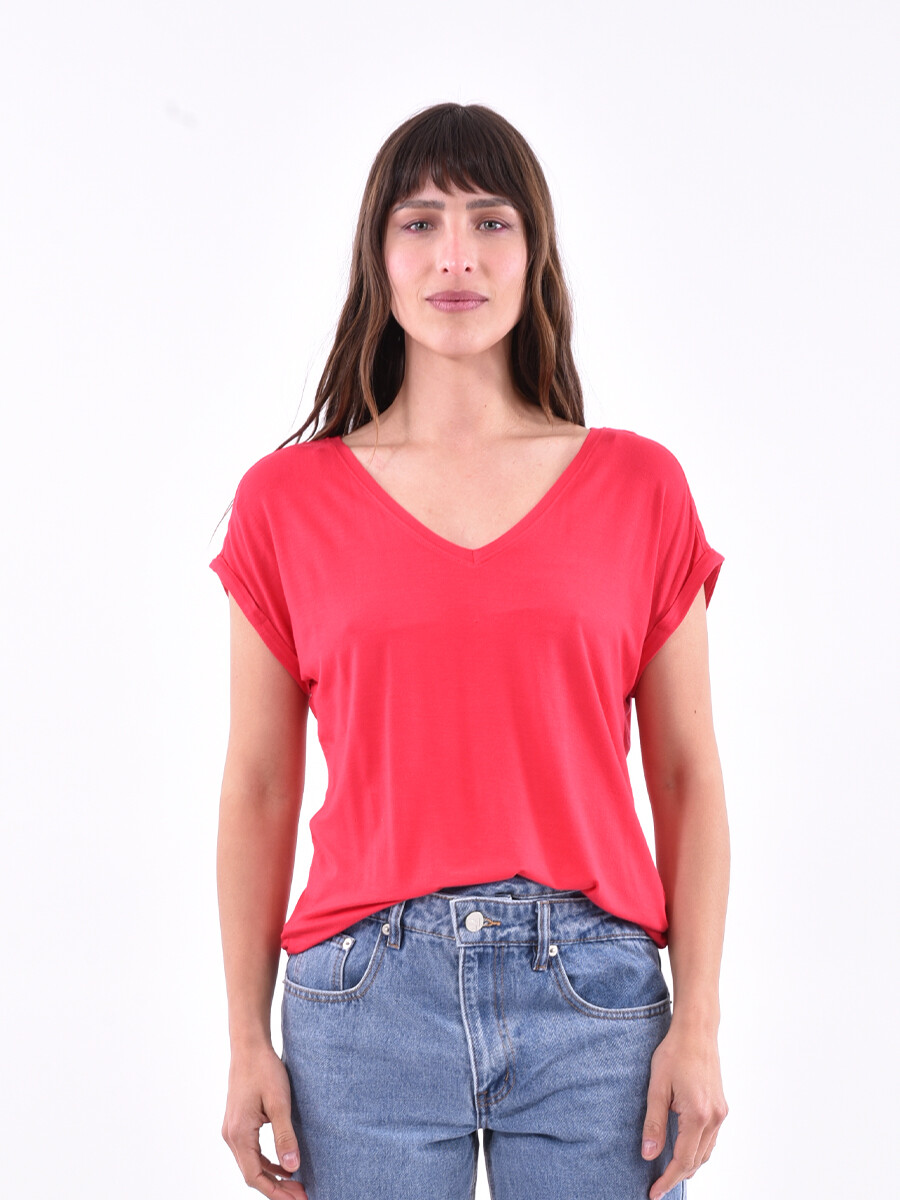REMERA TELMA - ROJO 