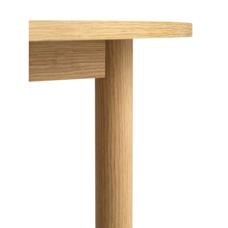 Mesa de comedor ALSTED Ø120 color roble Roble