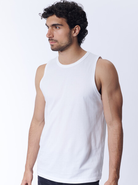 Musculosa Básica Blanco