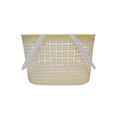 OUTLET Cesto Canasto Organizador c/asas 25x17x14cm Outlet Cesto Canasto Organizador C/asas 25x17x14cm