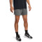 UA Tech 6in Mesh Shorts-GRN GRY-025