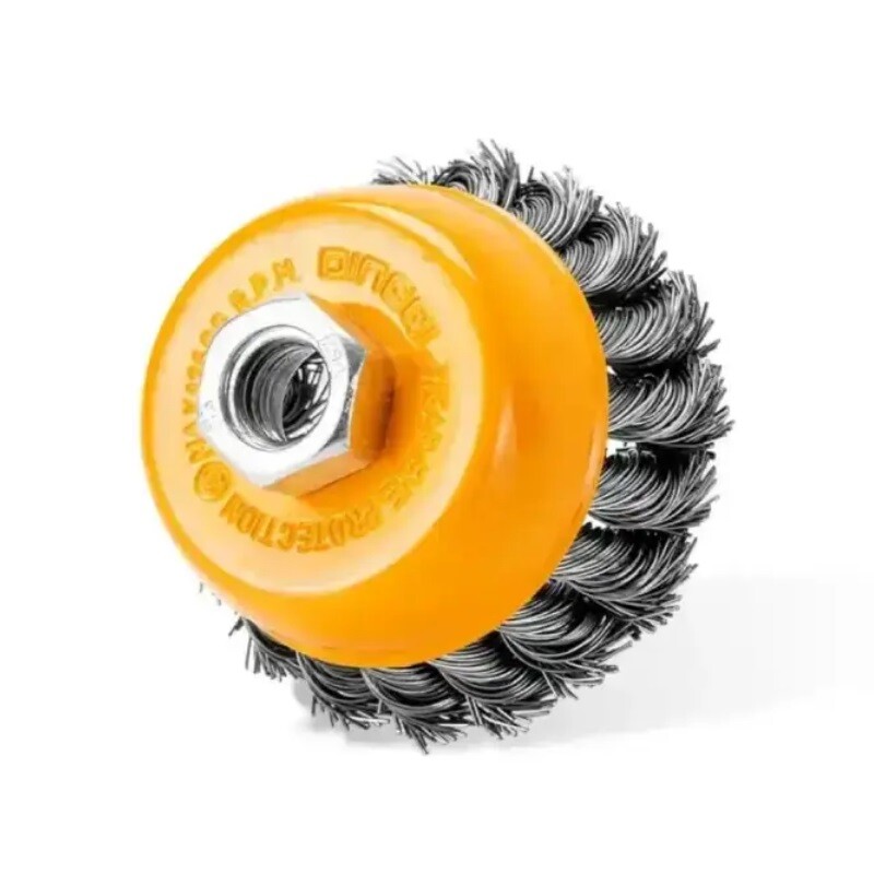 DINGQI CEPILLO COPA TRENZADO AMOLADORA 100MM Dingqi Cepillo Copa Trenzado Amoladora 100mm