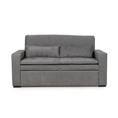 Sofá Cama Londres - Tela Microfibra TC1011 (Grafito)