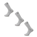 Medias Unisex New Balance Crew X3 Gris