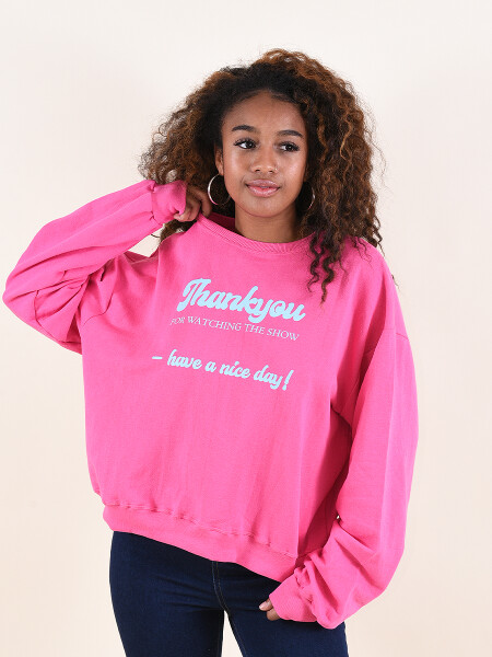 BUZO THANKYOU FUCSIA Guapa