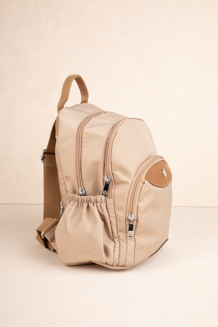 MOCHILA JANDRIA Beige