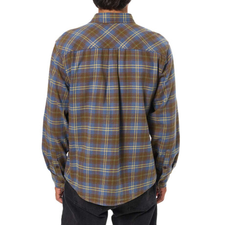 Camisa Katin Derek Flannel Marron