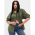 BIG SHIRT - CINCH WAIST BACK DEEP DEPTHS GRN 190413