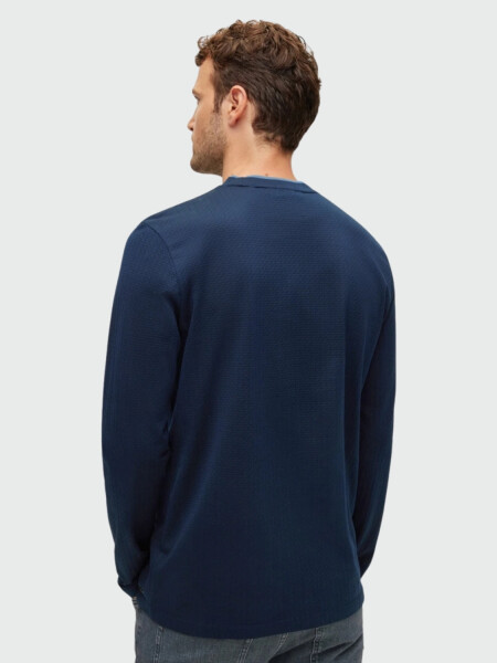 Hugo Boss -Remera manga larga de algodón regular fit, TTanner-10 0