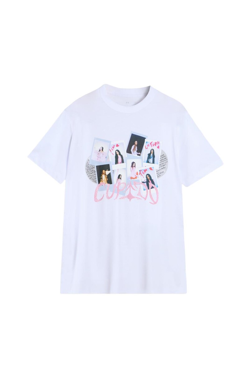 REMERA UNDER ARMOUR TINI CUPIDO Mujer 6018083-101 - Blanco 