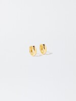 Pendientes De Aro De Plata 925 dorado