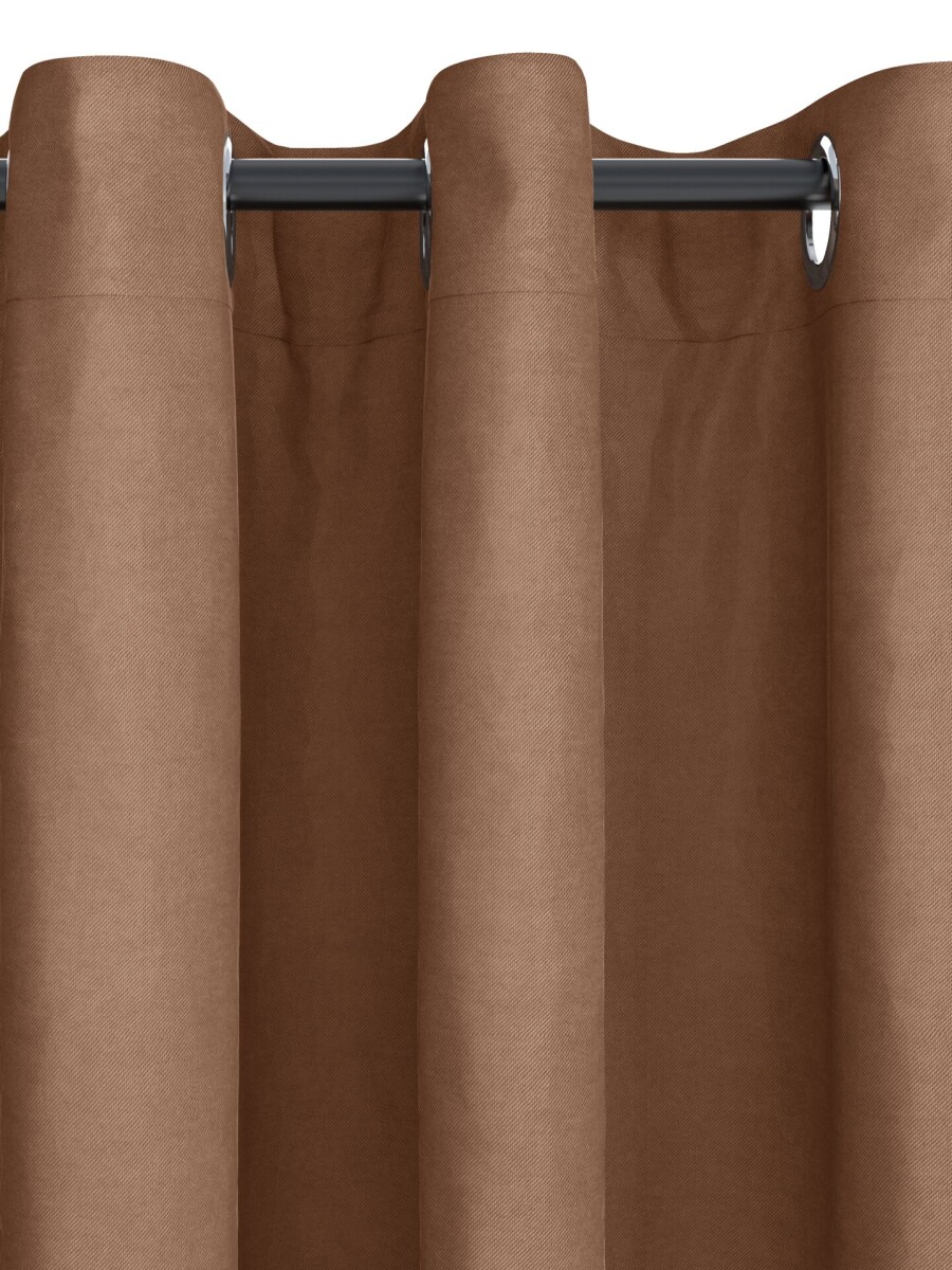 Cortina ISTEREN 1x140x300 marrón claro 